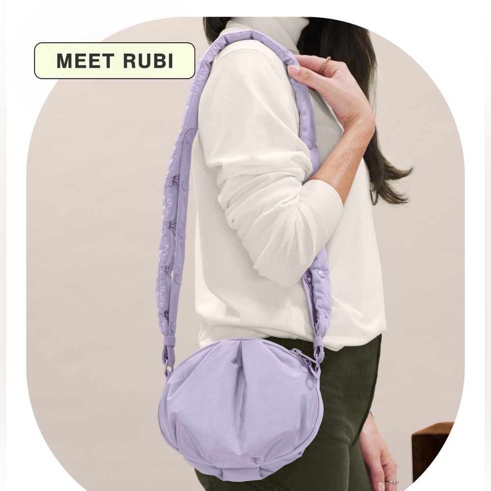 Dagne Dover Lavender Shoulder Bag